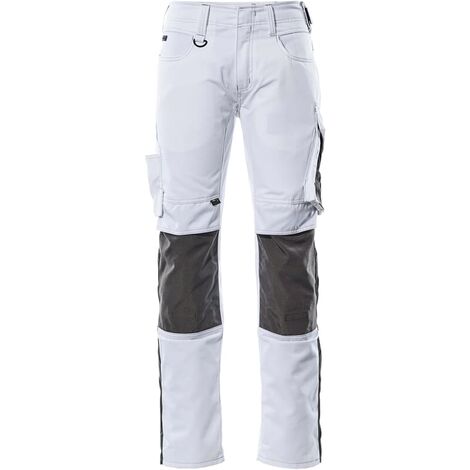 Mascot UNIQUE Bundhose Mannheim 12679-442-0618 Gr. 42 weiss/dunkelanthrazit