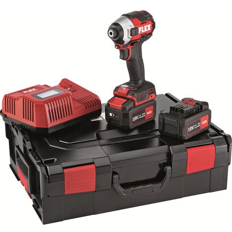 FLEX 18,0 V Schlagschrauber mit Bit-Auswurf ID 1/4' 18.0-EC HD/5.0 Set - 520771