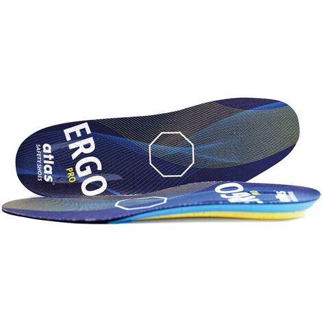 Atlas Premium Einlegesohle ERGO PRO 98660 atmungsaktiv&feuchtigkeitsabsorbierend, Größe: 47-48