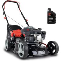 Scheppach Benzin Rasenmäher RM420 3in1 3,3PS Schnittbreite 42cm 0,6 L Öl