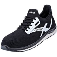 Atlas Sicherheitsschuhe RUNNER 25 ESD S1P schwarz Deep Black Arbeitsschuhe, Größe: 48
