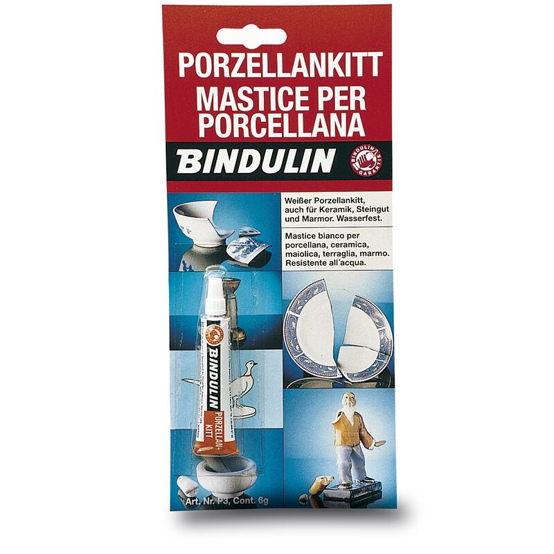 TUBETTO MASTICE PER PORCELLANA E MARMI - 6 GRAMMI PORZELLANKITT