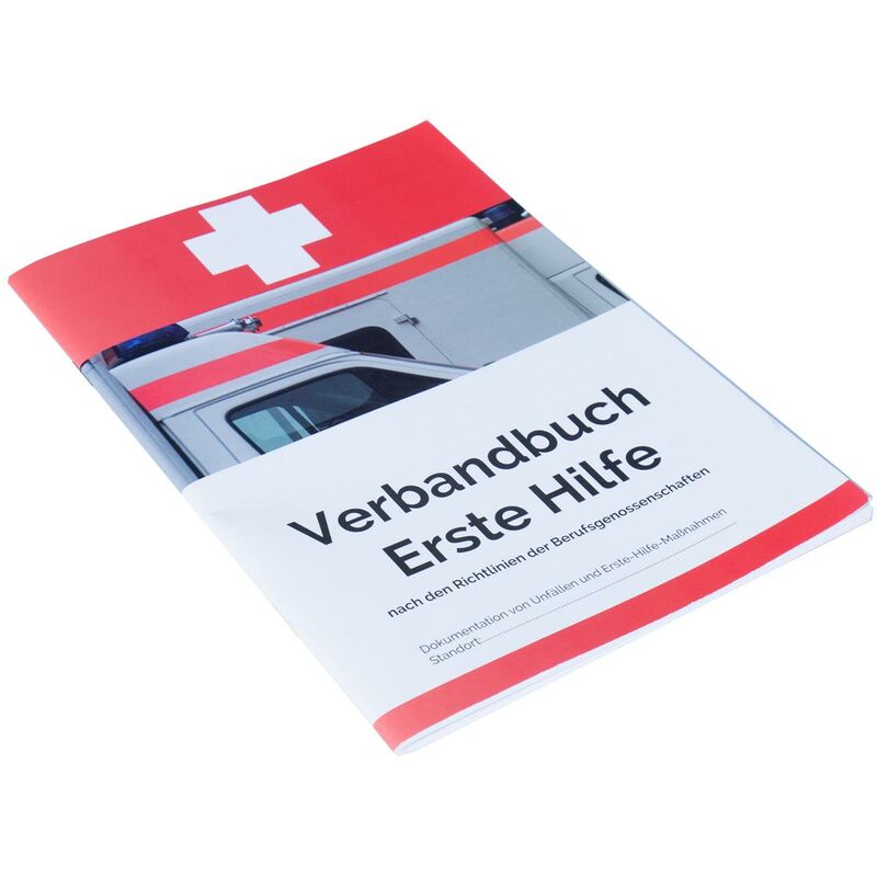 Verbandbuch DIN A 5 Verbandsbuch BGV A5 §16 Erste Hilfe Buch