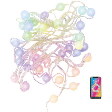 Guirlande connectée LED RVB USB 6m Synchronisation musicale (1/5)