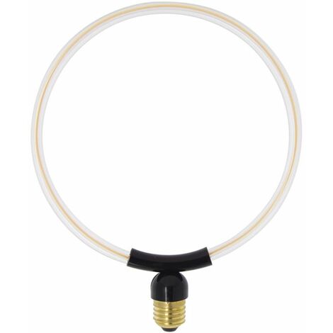 Xanlite - Ampoule Filament LED déco Ellipse Ronde, culot E27, conso. 8W, 800 lumens, Blanc chaud - RFDE800ERL (1/5)