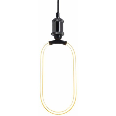 Xanlite - Ampoule Filament LED déco Ellipse Ovale, culot E27, conso. 8W, 800 lumens, Blanc chaud - RFDE800EO (1/5)