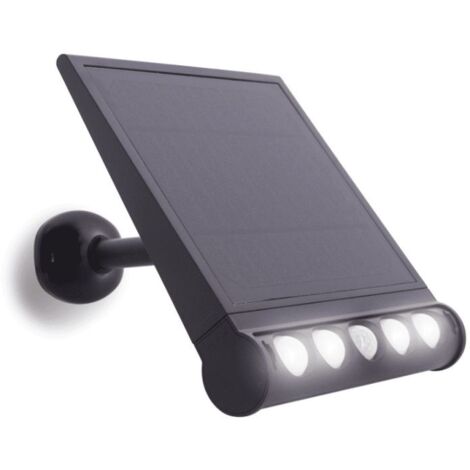 Xanlite – Réglette solaire LED 1000 lumens avec détecteur de mouvement – IP65, panneau solaire déporté – RES1000D