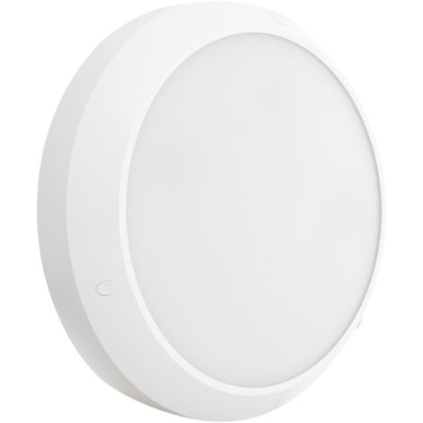 Xanlite – Hublot LED extérieur 30 cm IP65 2000 lumens 18W blanc chaud – Pour chantiers humides – HUB1600RWBCEE (1/5)