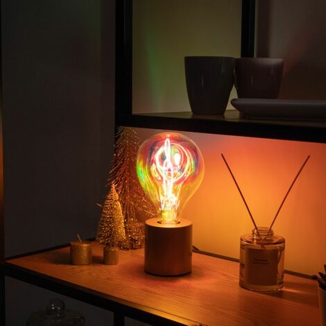 Sublimez votre intérieur avec notre lot de 6 ampoules led à filament doré  4W - Économie d'énergie garantie!