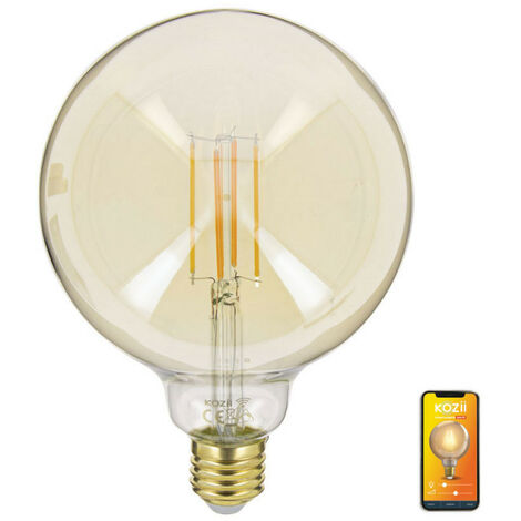 Ampoule LED connectée couleurs changeantes E27 40 W