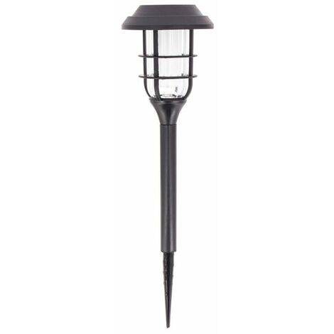 Xanlite – Lampe solaire effet flamme 42cm IP44 – Température de couleur 1600K – Autonomie 8h – Détecteur crépusculaire intégré (1/8)