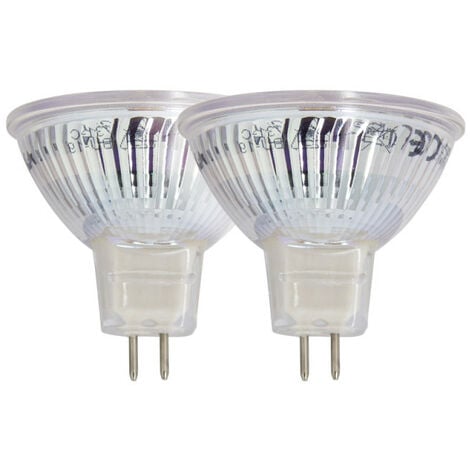 Ampoule GU5.3 LED 12V 5W Blanc Froid 6000K, Ø50mm, 120 Degrés, Équivalent  GU5.3 35W 50W, 500LM, AC/DC 12V, Spot LED MR16 GU5.3 pour Cuisine/Salle de  Bain/Armoire, Non-dimmable, lot de 6 : 