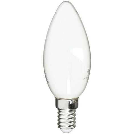 Ampoule LED E14 6w flamme équivalent 30w blanc chaud 2700k - RETIF