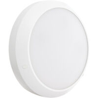 Xanlite – Hublot LED extérieur 30 cm IP65 2000 lumens 18W blanc chaud – Pour chantiers humides – HUB1600RWBCEE