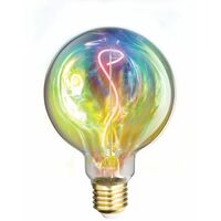 Ampoule Filament LED G95 Licorne, culot E27, 1800 Kelvins , Blanc chaud