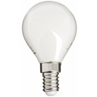 Xanlite - Ampoule Filament LED Opaque, culot E14, 250 Lumens, conso. 4W (eq. 25W), 2700K, Blanc chaud - RFV250PO