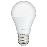 Ampoule LED A60, culot E27, 9W cons. (60W eq.), lumière blanc chaud