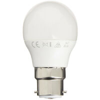 Xanlite – Ampoule LED B22 5,3W (40W eq.) lumière blanc chaud – 15000h – 470 lumens – Angle supérieur à 120° – EB470P