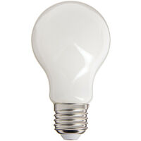 Ampoule à filament LED A60, culot E27, 8W cons. (75W eq.), lumière blanche chaude