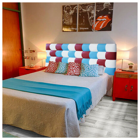 Cabecero infantil tapizado en distintos estampados para cama de 90 y de 120  cm.