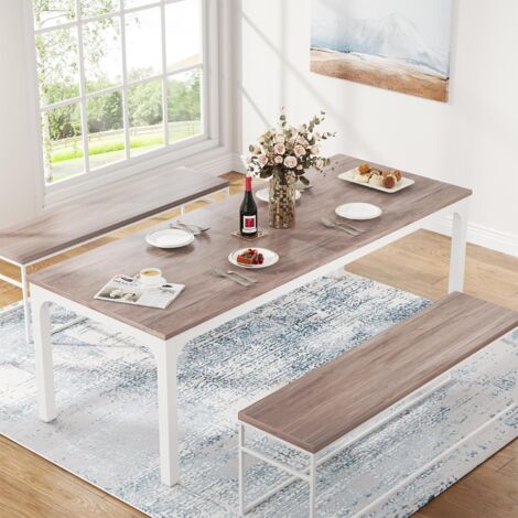 Table à Manger Extensible En Bois 120x80 Cm, Extensible Jusqu'à 160 Cm, Pour 6 Personnes, Finition Noire, Adaptée Pour Salle à Manger | Leroy Merlin