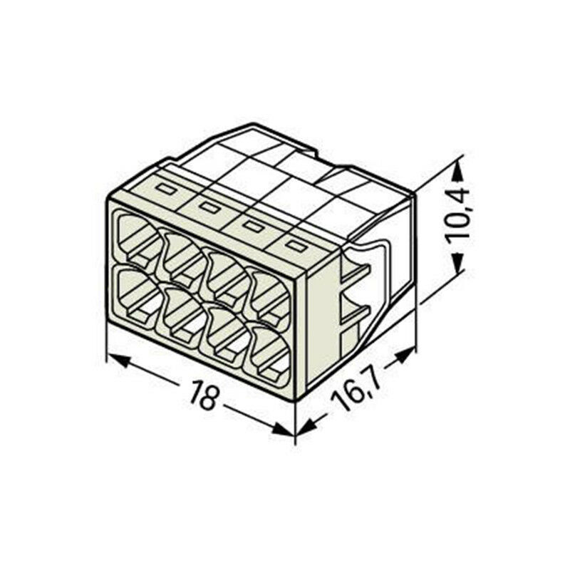 WS L-Boxx 136 Wago Assortiment bornes de connexion 625 pieces