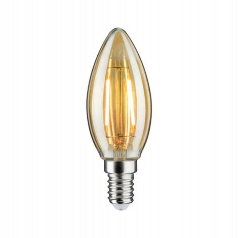 LED Vintage flamme 2W E14 230V doré 1700K