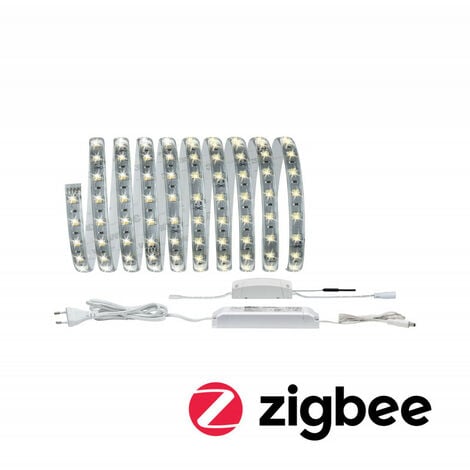 Ruban LED Flexible connecté Zigbee pour extérieur - Blanc/couleur - 2m