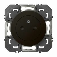 Prise de courant 2P+T Dooxie - 16A - Noir - 250V