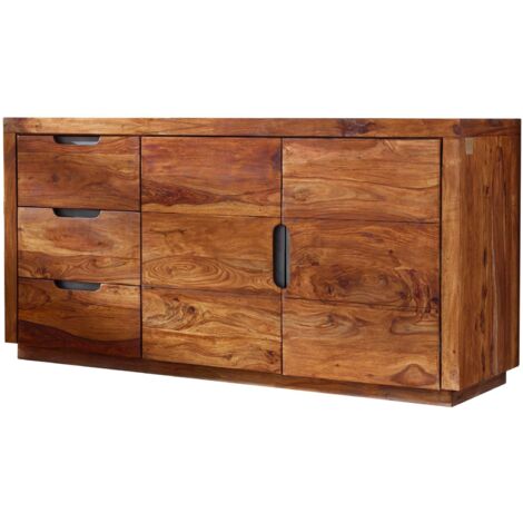Buffet 150x45 Palissandre laqué Noisette DUKE 126