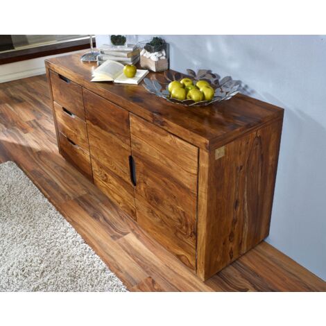 Buffet 150x45 Palissandre laqué Noisette DUKE 126