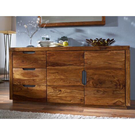 Buffet 150x45 Palissandre laqué Noisette DUKE 126