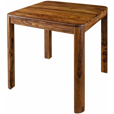 Table à manger 60x60 Palissandre ciré Noisette TORONTO 255