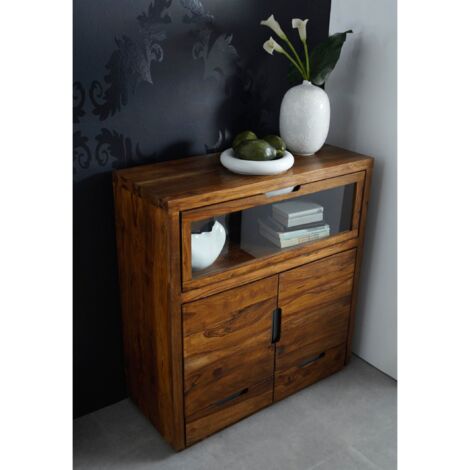Buffet 120x50 Palissandre laqué Noisette DUKE 118