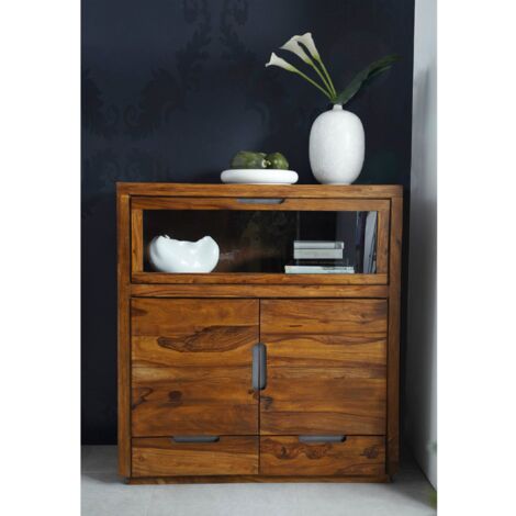 Buffet 120x50 Palissandre laqué Noisette DUKE 118