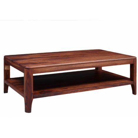 Table basse 120x70 Palissandre huilé Noisette BROOKLYN 11 (1/4)