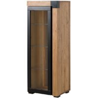 Buffet Chêne sauvage 53x45x144 naturel huilé ROTTERDAM 102