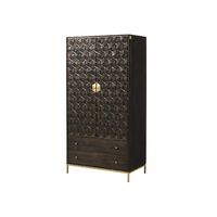 Armoire 99x55 Manguier huilé Gris taupe DIAMOND 118
