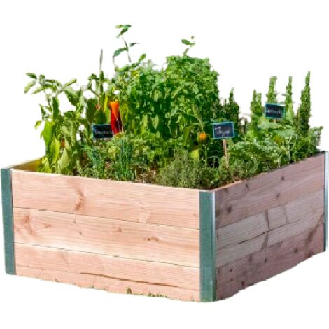 CARRE POTAGER STEEL L100 X l95 X H48CM EP19MM (1/4)