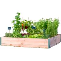 POTAGER RECTANGLE DESIGN L120 X l65 X H18CM EP19MM