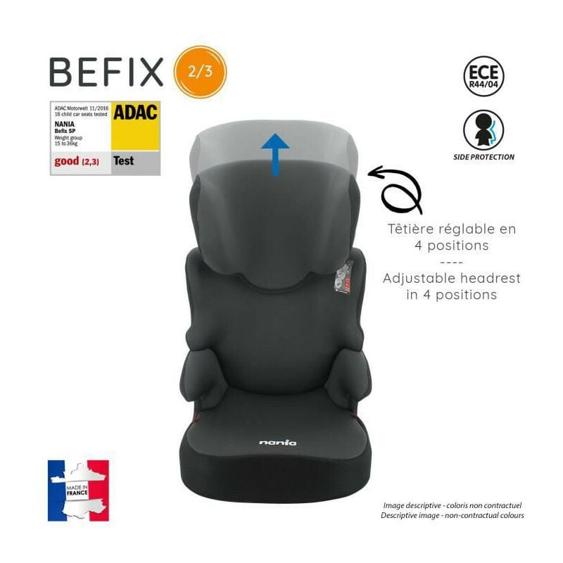 11€81 sur Rehausseur isofix START I FIX 106-140 cm R129 –de 5 à 10