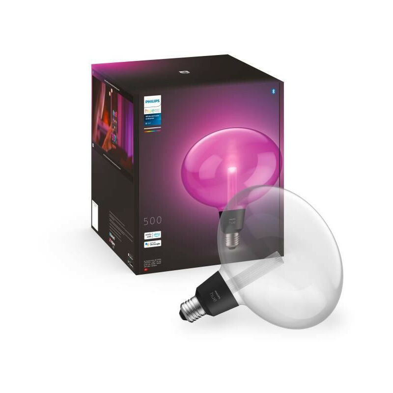 Ampoule connectée Philips HUE W&C E27 Ellipse –