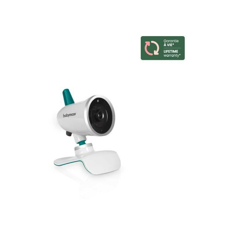 Babymoov Caméra Additionnelle Motorisée Orientable a 360° pour Babyphone  Vidéo Yoo Moov