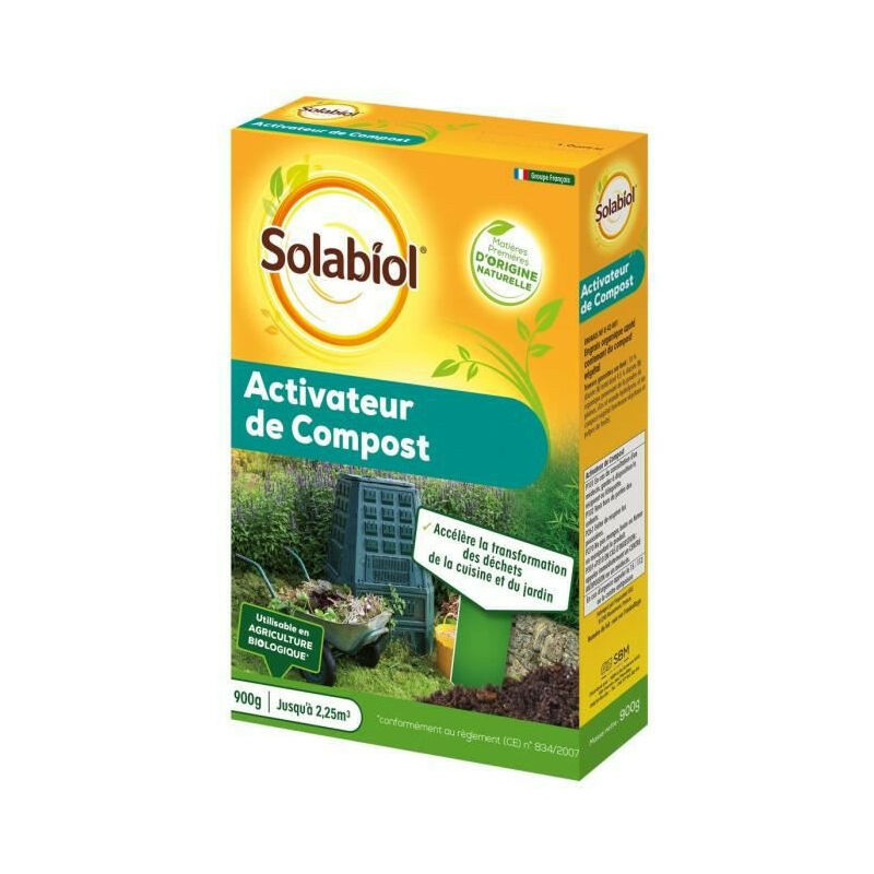 Activateur de compost 900g Solabiol