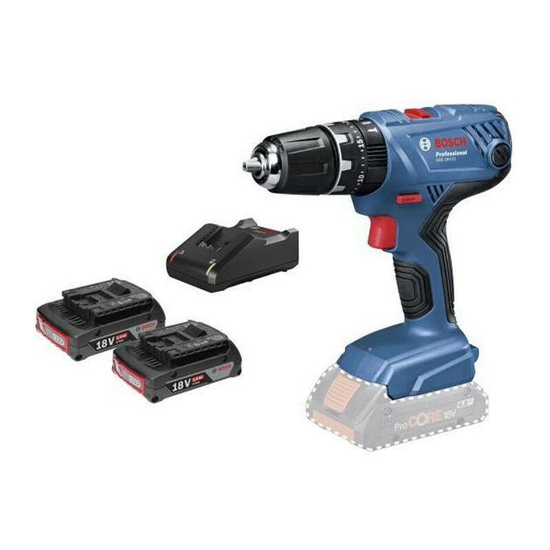 Perceuse a percussion 13 mm // 1300w // GSB21-2RCT ** BOSCH