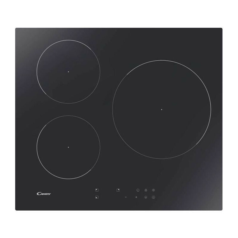 Plaque de cuisson INDUCTION 3 foyers CANDY CI633CTTWIFI