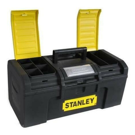 1-79-218  Boite caisse à outils vide Stanley 60cm ouverture 1