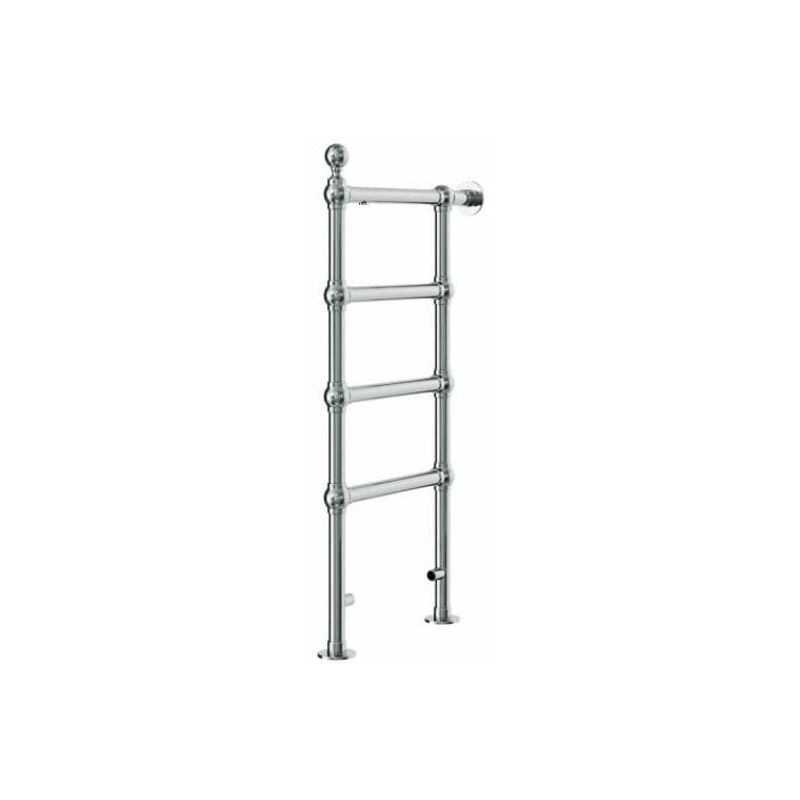 Vogue Butler Straight Electric Towel Rail - 940mm X 75mm - Chrome