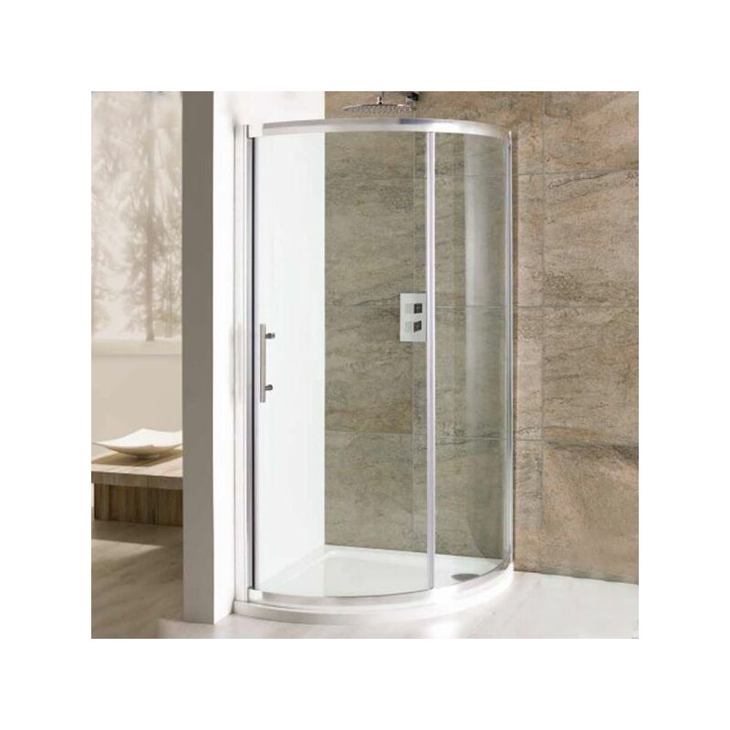 Eastbrook Volente Single Door Quadrant Shower Enclosure 900mm X 900mm 6mm Glass 58 008