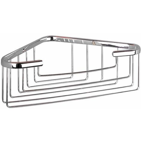 Miller Classic Corner Shower Basket - 80mm - Chrome - 656C